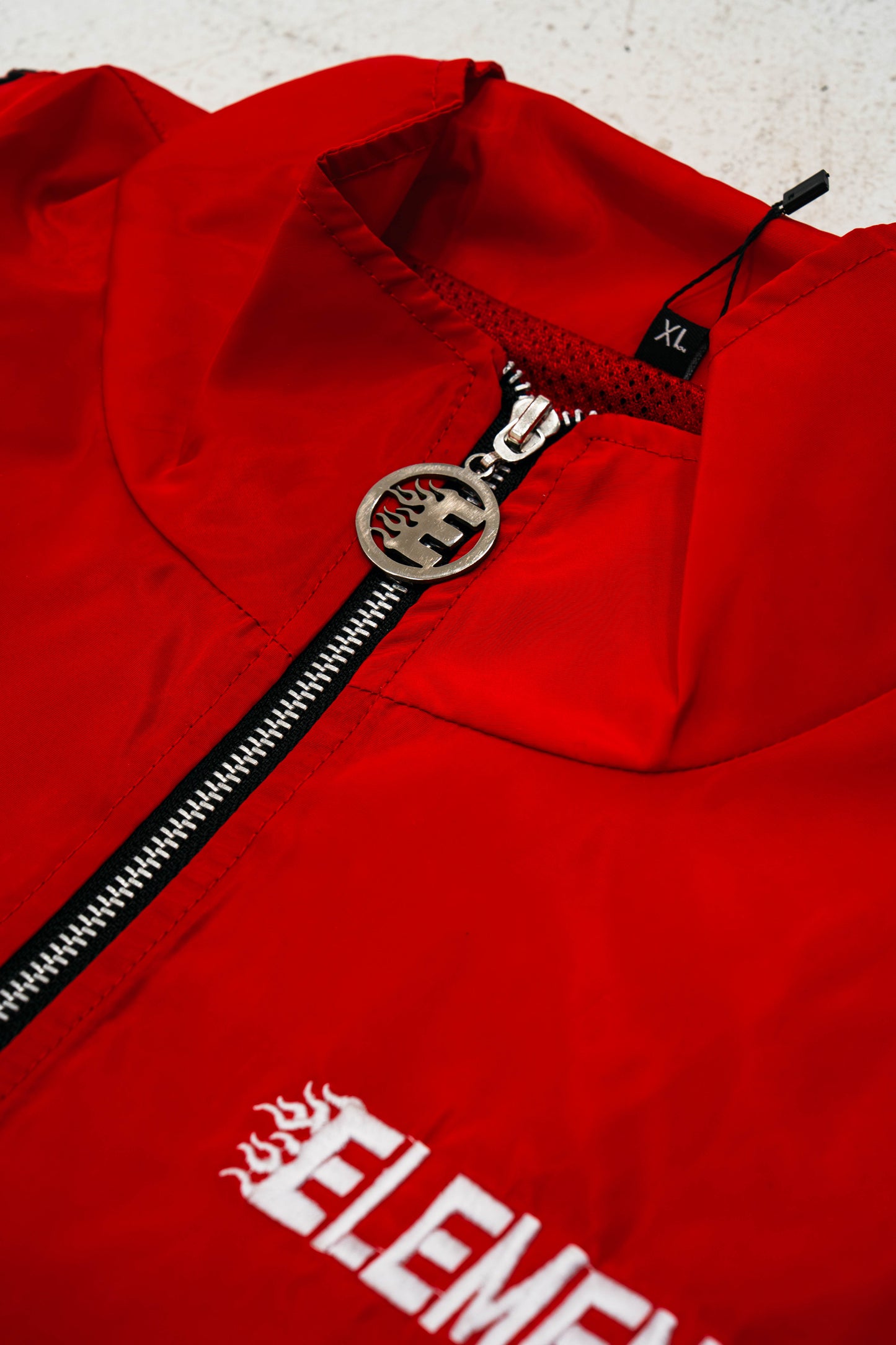 Red Flame Windbreaker Set