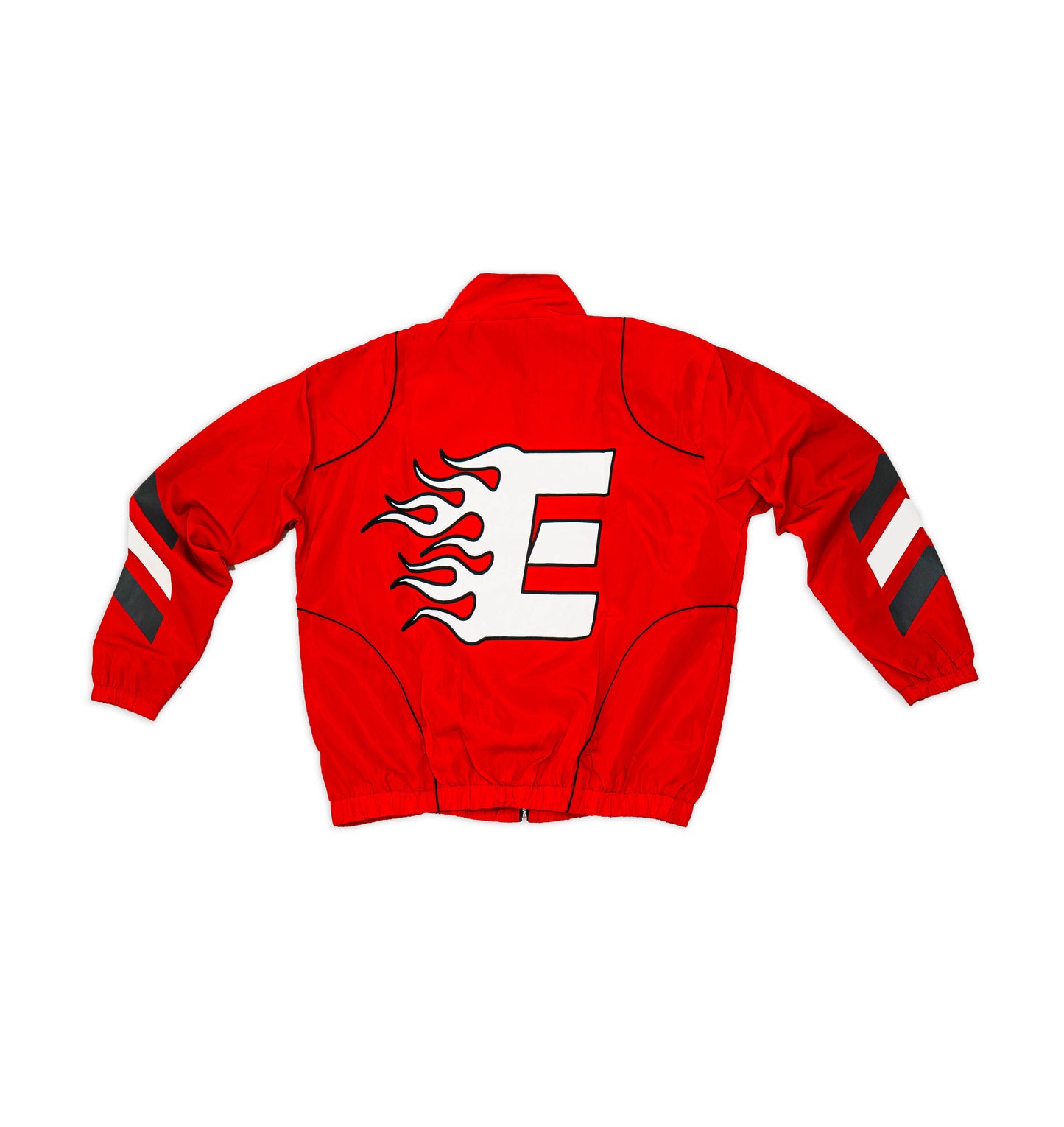 Red Flame Windbreaker Set