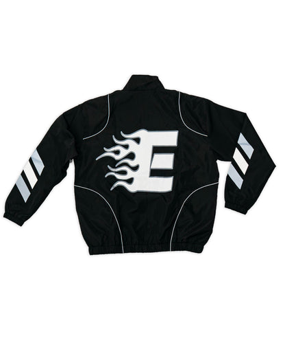 Black Flame Windbreaker Set